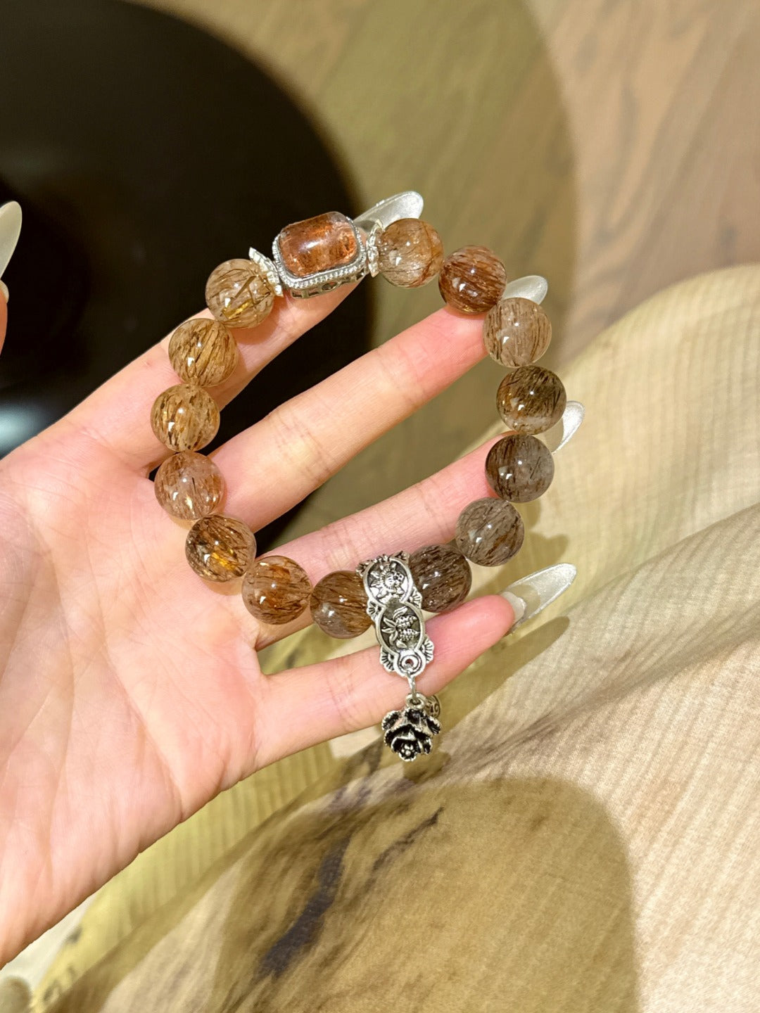▫️▪️ Black Gold Super Ghost Box Bracelet